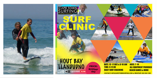 HOUT BAY & LLANDUDNO SURF CLINIC ABOUT TO START