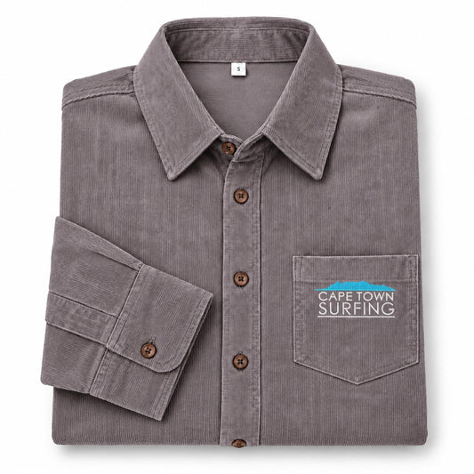 Cape Town Surfing Corduroy Shirt Longsleeved