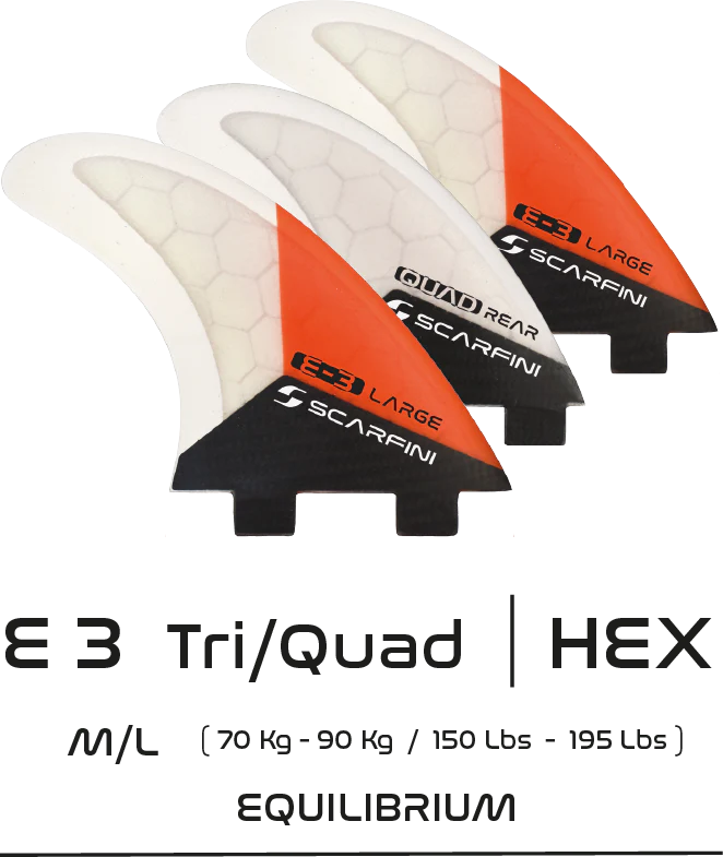 E 3 TRI/QUAD MEDIUMLARGE ~ Dual Tab